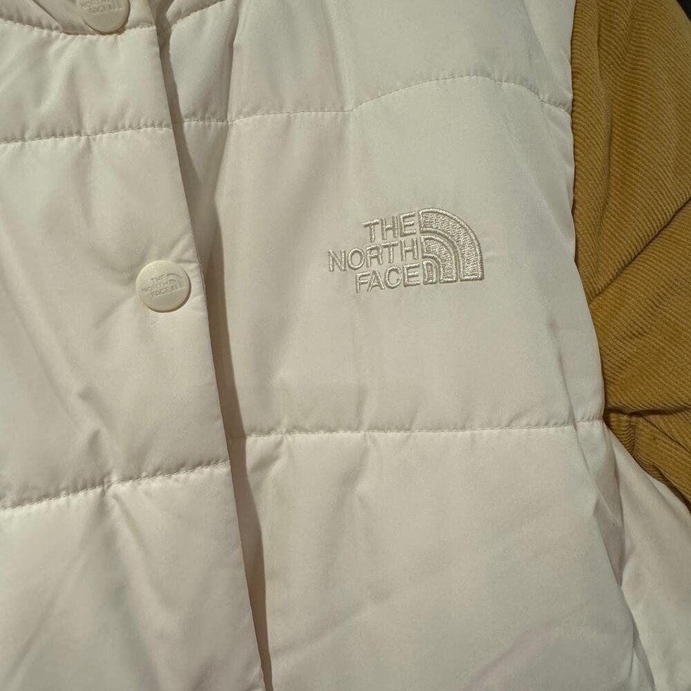 The North Face Harway Collarless Puffer Quilted Midi Jacket Size Medium - Picture 7 of 13
